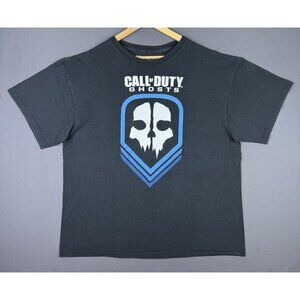 Vintage Y2K Call Of Duty Ghosts Video Game XBOX Playstation Nintendo Promo 2XL T